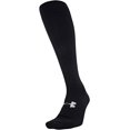 thumbnail image 2 of Under Armour UA Tactical HEATGEAR Cushioned Over The Calf Socks (1 Pair) Black 1377423 Sz XL (13-16), 2 of 4