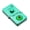 Neon Green, variant on Yajisi Noise Killer Effect Pedal True Bypass Noise Gate Guitar Effect Pedals with Hard/Soft Mode and Foot Switch, 4.41 inches / 11.2 cm