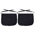 thumbnail image 4 of Miangastore Waist Apron Practical Design Black Polyester 2Pcs 60.52X15.72X0.04in, 4 of 8