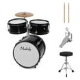 thumbnail image 3 of Muslady Enfants Enfants Débutants Junior 3 Pièces Ensemble de Batterie Kit de Percussions Instrument de Musique avec Tabouret Cymbale Baguettes Réglables, 3 of 6