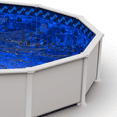 thumbnail image 2 of Freetime Fun Permalast Pool Liner | 24 Foot Round Pool | 52 inch Wall Height | 20 MIL Virgin American Liner 8 YR Full Warranty | For Overlap or Beaded Style Above Ground Swimming Pools, 2 of 8