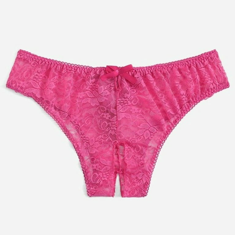 Lolmot Women Soft Sexy Underwear,Women Sexy Floral Lace Panty