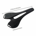 thumbnail image 2 of AOOOWER MTB Road Bike for Seat 3k Full Carbon Fiber Bicycle Saddle for Men and Women, 2 of 10