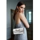 thumbnail image 3 of Bolso de noche DETARA con lazo de cristal brillante, bolso de mano plateado, 3 of 9