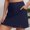 Blue, variant on FASHOFT Tennis Skirt For Women High Waist Casual Mesh Skort Lightweight Breathable For Fitness Running Yoga And Outdoor Sports Womens Athletic Skirts Black