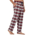 thumbnail image 6 of George Men's Plaid Woven Flannel Sleep Pants, 6 of 6