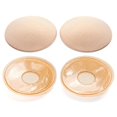 thumbnail image 3 of SAYOO Couvre-Tétons en Silicone Adhésifs pour Femmes Réutilisables Coussinets Adhésifs pour Soutien-Gorge, 3 of 3