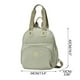 thumbnail image 2 of Mochila multiusos para mujer y hombre | Bolsa de viaje impermeable de gran capacidad | Mochila convertible, bandolera o bolso de mano para la escuela, el trabajo y el trabajo, 2 of 5
