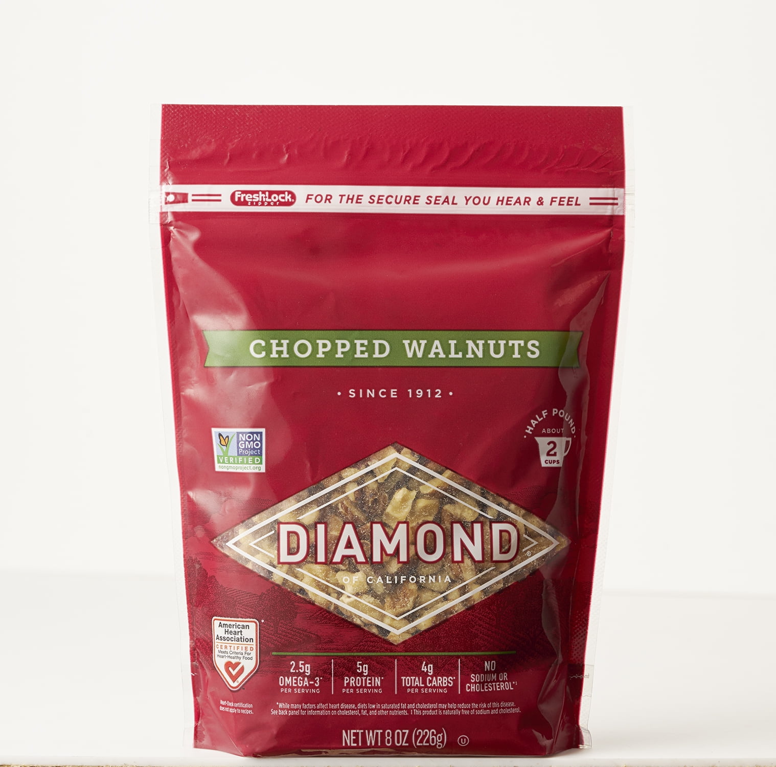 Diamond of California Chopped Walnuts, 8 oz