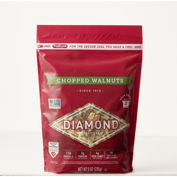 Diamond of California Chopped Walnuts, 8oz