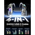 thumbnail image 2 of Cable de carga LISEN Car Carplay para iPhone 15/16e/16 Pro, 2 of 7