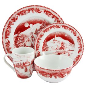 Johnson Brothers Devon Cottage 20 Piece Place Set Multicolored