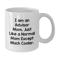 thumbnail image 2 of Funny Advisor White Coffee Mug, Christmas Unique Gift for Mom, 11oz or 15oz Ceramic Mug, Gifts from Mom to Advisor, 2 of 4