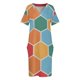 thumbnail image 3 of Wes Anderson The Darjeeling-vestido de cumpleaños para mujer traje holgado de panal de abeja con bolsillo de lujo de verano, 3 of 6