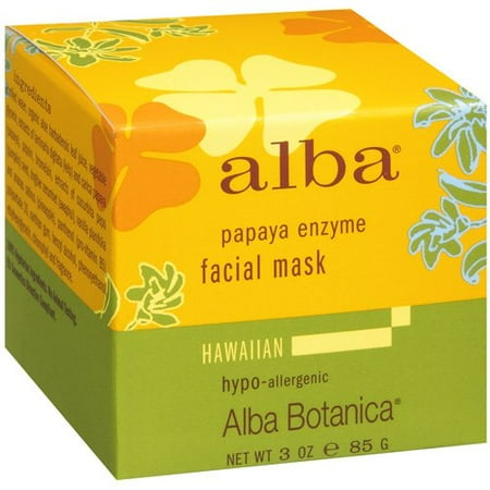 Alba Botanica Hawaiian Papaya Enzyme Facial Mask, 3 fl oz