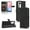 Black, variant on For Blackview A85 Skin Feel Magnetic Flip Leather Phone Case