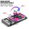 thumbnail image 3 of LeYi for Google Pixel 7A Case with  2 Pack Screen Protector, 360° Magnetic Ring Holder Kickst, Grey, 3 of 8