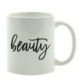 thumbnail image 1 of Koyal Wholesale Beauty Calligraphy Good Virtues Ceramic Coffee Mug, 1 of 1