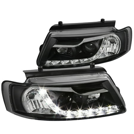 Spec D Tuning 1997 2000 Volkswagen Pat R8 Style Led Projector Spec D Tuning 1997 2000 Volkswagen Pat R8 Style Led Projector Headlights Black 1998 1999 Left Right