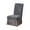 Gray, variant on Chair Covers Total Coverage Hotel Chair Covers Coffee Brown Jacquard Thickened Elastic Unified Dining Chair Slipcovers with Flared Skirt for Decorative Protection Hotel Chair Covers