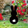 thumbnail image 1 of Easter Acrylic Rabbit Garden Decor Waterproof Double Sided Lawn Decorative Signs for Villa Courtyard Garden, 1 of 6