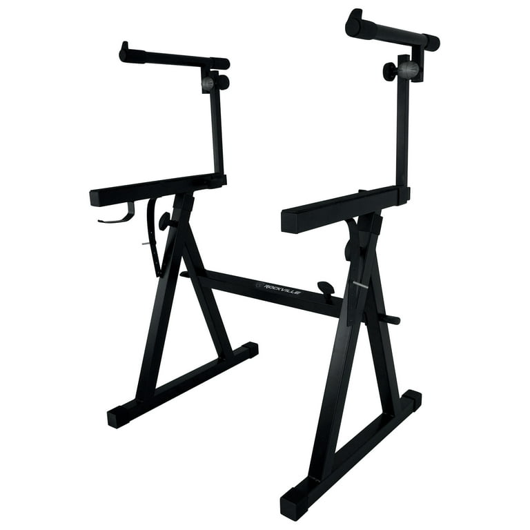 Rockville Z55 Z-Style 2-Tier Keyboard Stand+Bag+Shelf to Rockville Z55 Z-Style 2-Tier Keyboard Stand+Bag+Shelf to