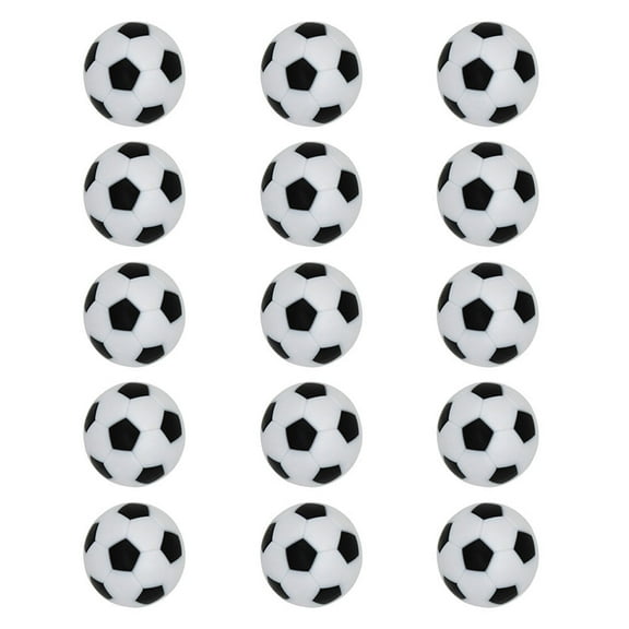 SharkTRUE Hemoton 15Pcs Foosball Table Balls Table Soccer Balls Foosball Replacement Balls Foosball Accessories