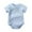 Light Blue, variant on Curenmufel Baby Boy Summer Clothes Baby Short Sleeve Bodysuit Cotton One-Piece Baby Clothes 0 3 6 9 12 Months(Red,0-3 Months)