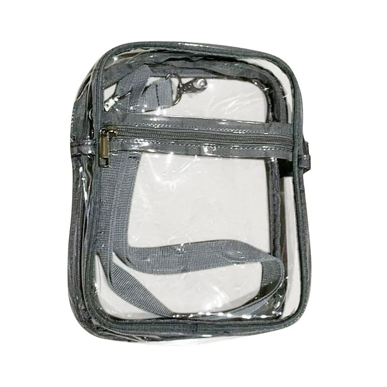 Clear Bag Stadium Approved For Work & Business Travel For Men & Women, Clear  Crossbody Shoulder Bag, Stadium Approved Clear Transparent Purse Bag For  Concerts Sports Events Festivals