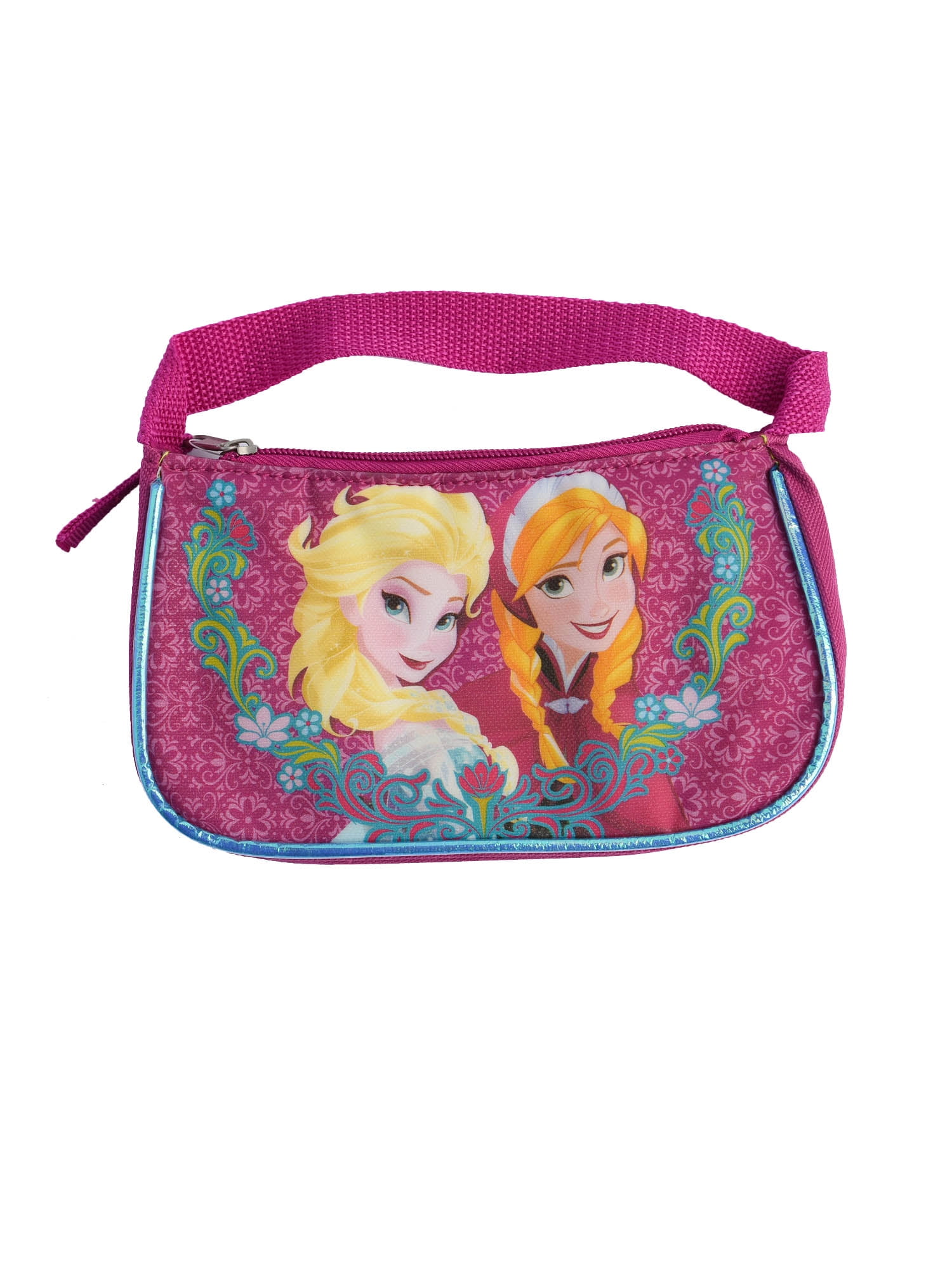 Girls Disney Frozen Movie Elsa and Anna Purse Small Bag Pink Walmart