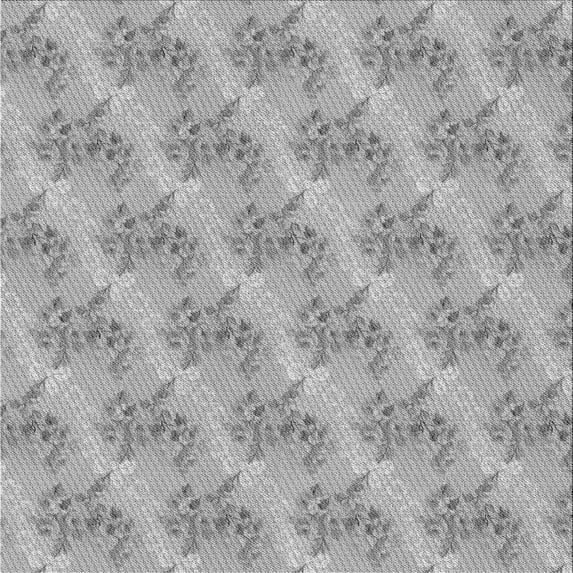 Ahgly Company Indoor Square Patterned Battleship Gray Area Rugs, 5' Square
