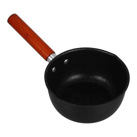 Hemoton Kitchen Small Pot Warmer Cast Iron Mini Stockpot