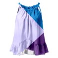 thumbnail image 2 of Gibobby Mujeres Casual Impreso Encaje Cuello redondo Ruffle Hem Chaleco Camisole Swing Neck Printed Summer Tops(Morado,G), 2 of 4