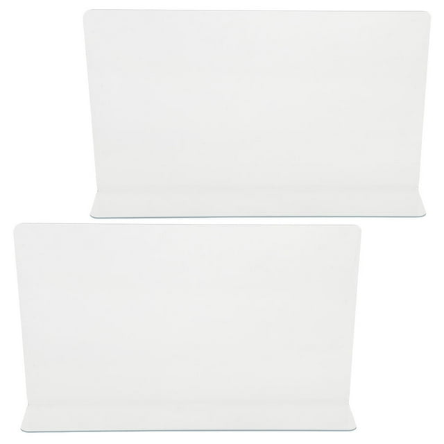 Shisuyan 2pcs Bathtub Shower Splash Guard Shower Corner Tub Water Guard Clear Shower Splash Guard