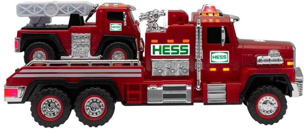 hess fire truck and ladder rescue