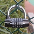 thumbnail image 3 of Gym Lock sundopt, combinación negra de 5 letras y 5 dígitos, 3 of 9