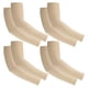 thumbnail image 1 of Uxcell 8 Pairs Arm Sleeves, Sun Protection Arm Sleeve Shade Cooling Arm Sleeves for Sports Hiking Riding, Beige, 1 of 1