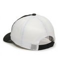 thumbnail image 6 of Outdoor Cap FWT-130 Heavy Garment Washed, Mesh Back-Black/White-Youth, 6 of 8