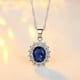 thumbnail image 4 of Set Aretes Collar Piedras Pendientes Cadena Cristales Juego Zefei Wu  9024735049333, 4 of 5