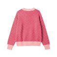thumbnail image 5 of Womens Striped Cardigan Sweaters Long Sleeve Button Up Knit Tops Oversized Button Down Fall Winter Cardigan (Z001#-RD2 XXL), 5 of 5