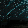 thumbnail image 5 of 100 Pcs Pink Glow in The Dark Luminous Stars Fluorescent Noctilucent Plastic Wall Stickers Murals Decals for Home Art Decor Ceiling Wall Decorate Kids Babys Bedroom Room Decorations, 5 of 6