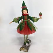 Katherine's Collection 2020 Snow Day Gnome Poseable #1 Figurine