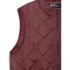 thumbnail image 4 of Chaleco Acolchado Allegra K Ligero Con Cremallera y Cuello Alto Vino Rojo XL, 4 of 6