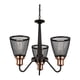 thumbnail image 1 of Lámpara Colgante Tecnolite HOME Oporto 3 Luces Negro Cobre 180w, 1 of 4