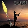 thumbnail image 4 of Spinner Spoon Metal Bait Micro Fishing Lure Small Sequins Long Shot Baits., J5H6, 4 of 8