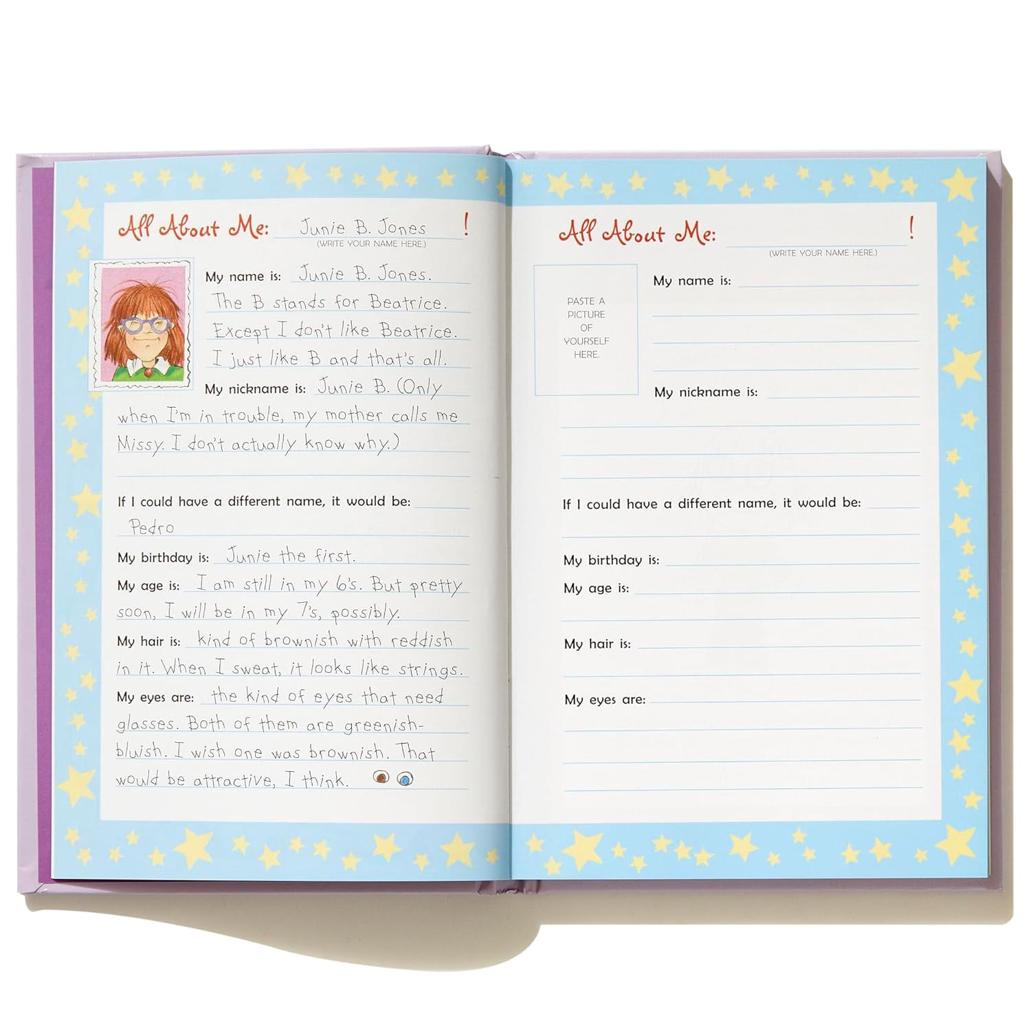 Junie B Jones Gift Set – Boxed Book Set by Barbara Park (Book 1–10); Top-Secret, Personal Beeswax: Journal by Junie B. (and Me!); Character Doll, and Activity Booklet (Growing Up, Funny, Adventures)