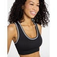 thumbnail image 2 of No Boundaries Seamless Racerback Bralette and Boyshort Set, 2-Piece, Women's XS-XXXL, 2 of 5