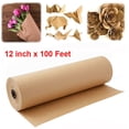 thumbnail image 2 of Rollo de papel de embalaje Kraft BLESIY 30m para manualidades, 2 of 8