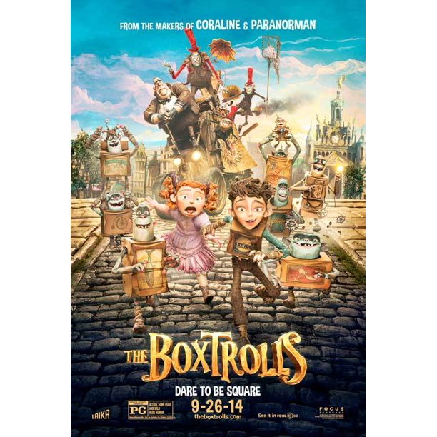 The Boxtrolls 14 11x17 Movie Poster Walmart Com Walmart Com