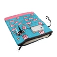 thumbnail image 3 of HELLHERO Book Organizer Bag with Lightweight Polyester Book Cover Sleeve Pouch with Zipper for Bible or Book Book Organzier Holder Book Protection Storage & Portability, 3 of 8
